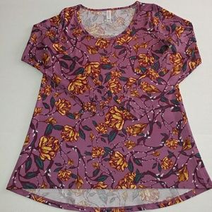 LuLaRoe Long Sleeve Floral Top